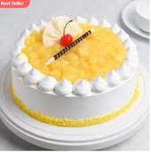 Whatfix Pineapple cake 500 Gms eggless